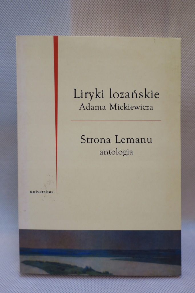 LIRYKI LOZAŃSKIE ADAM MICKIEWICZ STRONA LEMANU