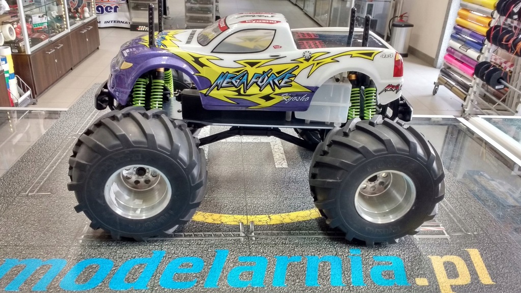 UNIKAT KYOSHO MEGA FORCE MONSTER TRUCK RC SAMOCHÓD