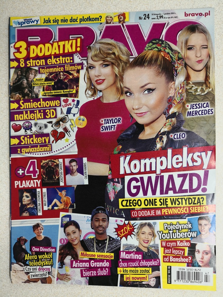 BRAVO NR 24/2014 - CLEO / JESSICA MERCEDES !!!!!