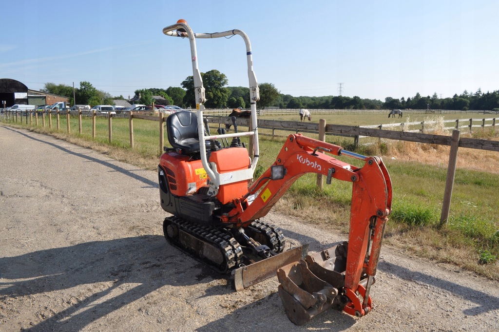 MINIKOPARKA KUBOTA K008-3 MIKRO 2012r 1t koparka