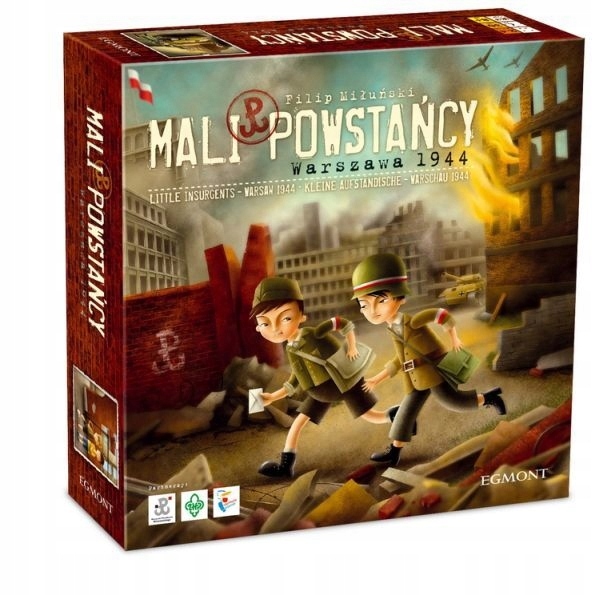 MALI POWSTAŃCY GRA PLANSZOWA PLANSZÓWKA 1944