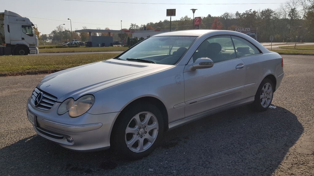 Mercedes-Benz CLK CLK240 v6 170km OPŁACONY 135tys - 7512798997 ...