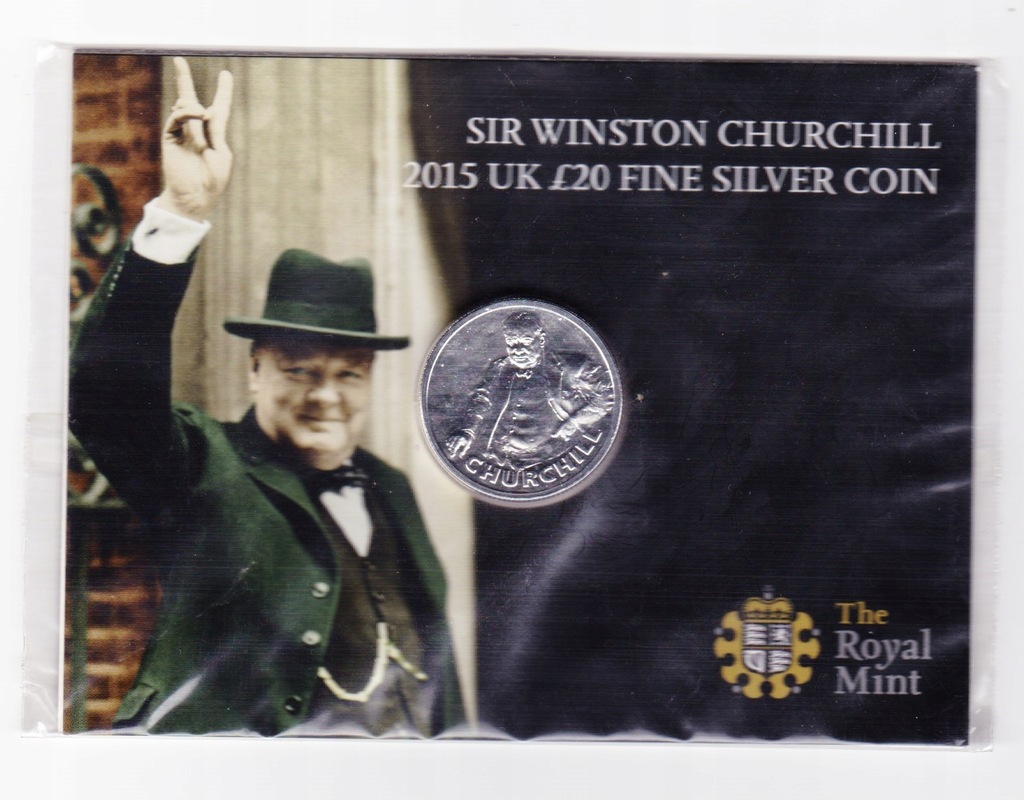 2015 UK 20 FUNTOW FINE SILVER COIN