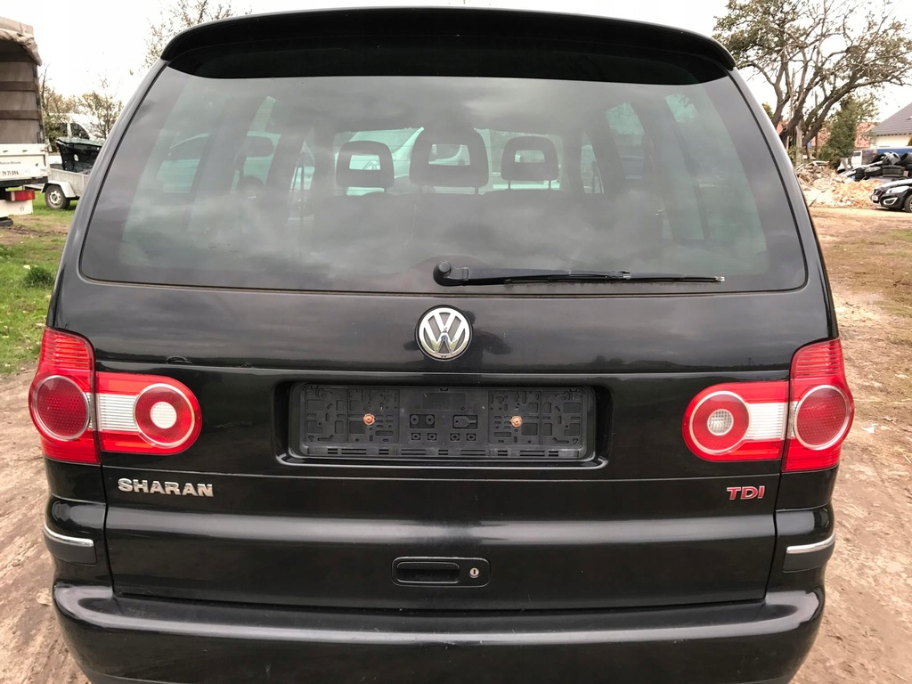 KLAPA POKRYWA TYŁ KOMPLETNA VW SHARAN 7M LIFT LC9Z