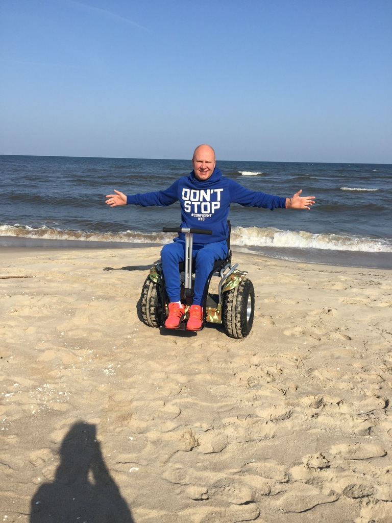 RockR - wózek dla niepełnosprawnych a'la segway