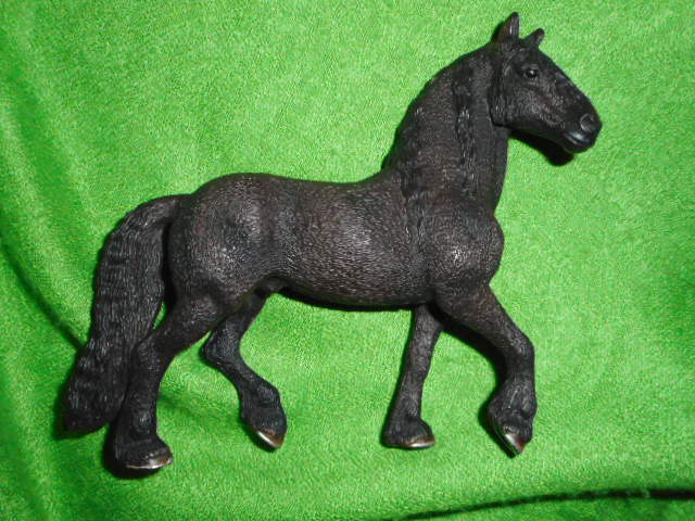 Schleich - ogier rasy fryzyjskiej z 2009, rarytas