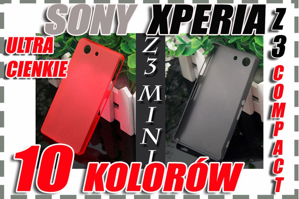 ETUI POKROWIEC 0,3mm Sony Xperia Z3 MINI COMPACT