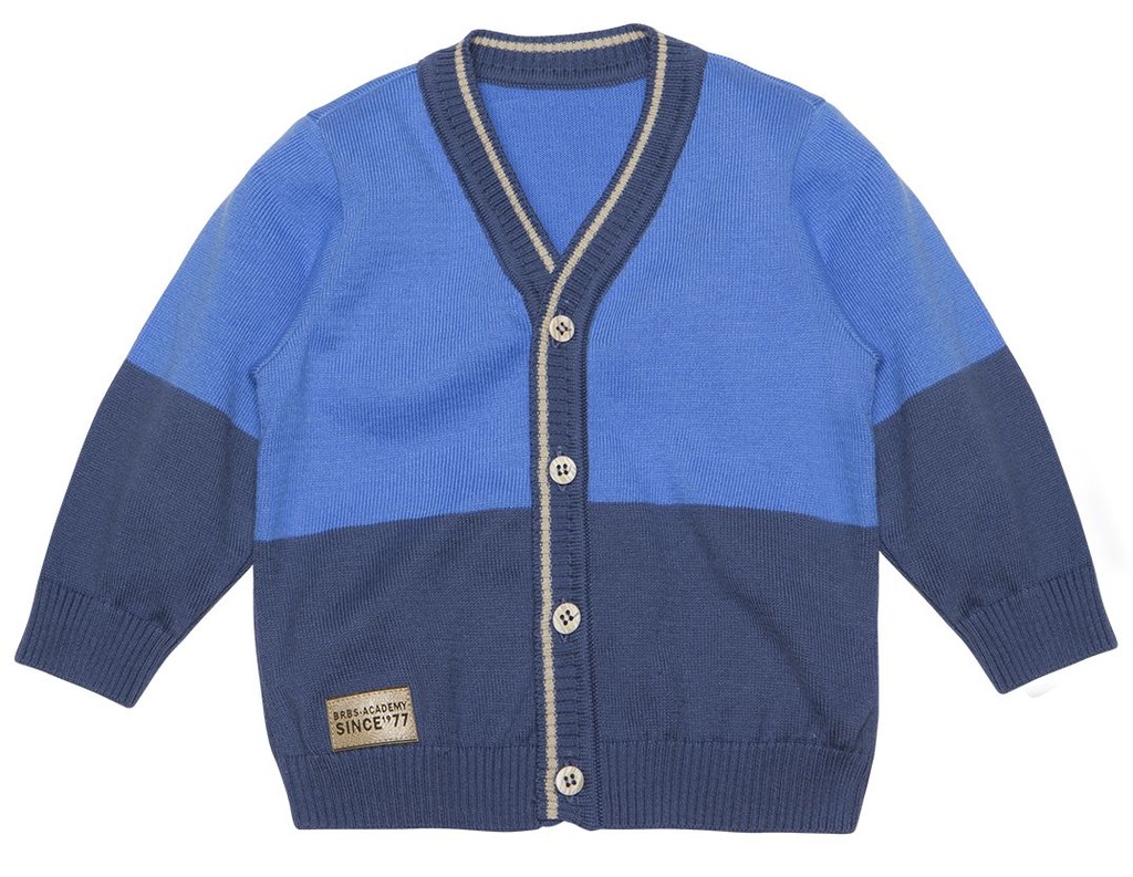 SMYKOWO Sweter dla chłopca w serek X208-08 r.86