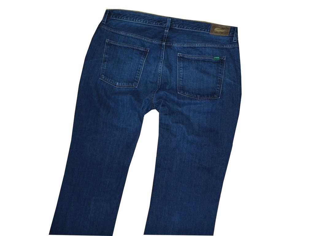 LACOSTE_spodnie JEANSY męskie_42_pas 111cm