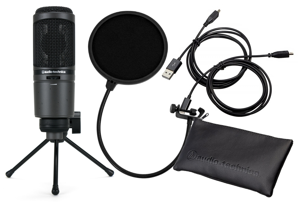 Audio technica at2020 usb настройка