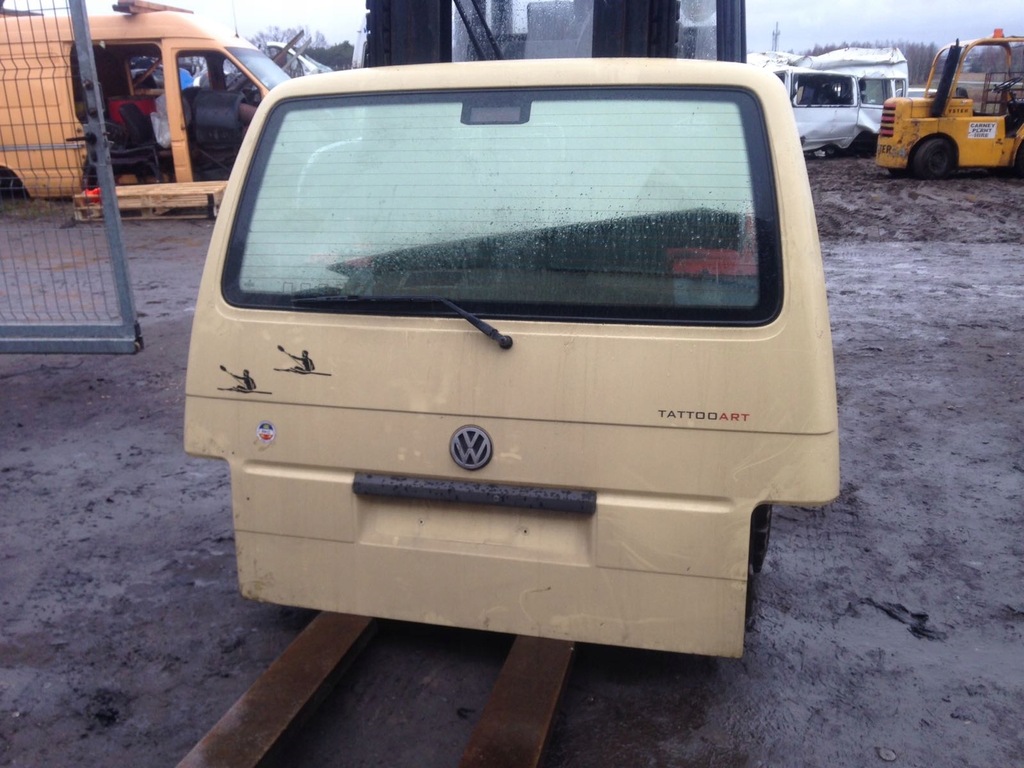 Klapa tylna kompletna Vw T4