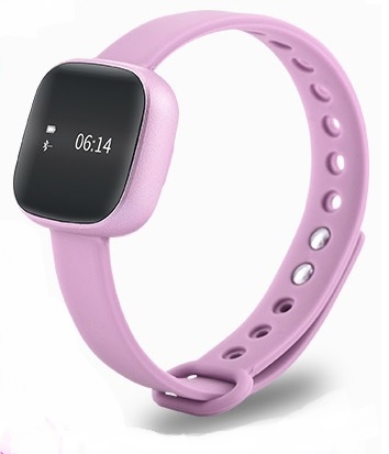 RÓŻOWY SMARTWATCH ZEGAREK V8 SMART FITNESS SPORT