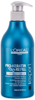 LOREAL PRO KERATIN SZAMPON Z KERATYNĄ 500 ml.