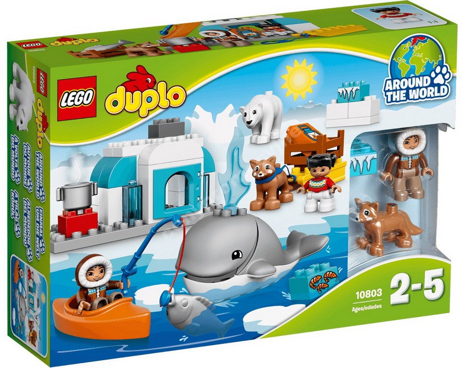 KLOCKI LEGO DUPLO 10803 ARKTYKA WIELORYB PIES IGLO