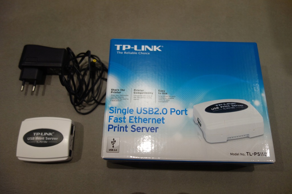 Print Server TPLink TLPS110U port USB 2.0 7764209851 oficjalne