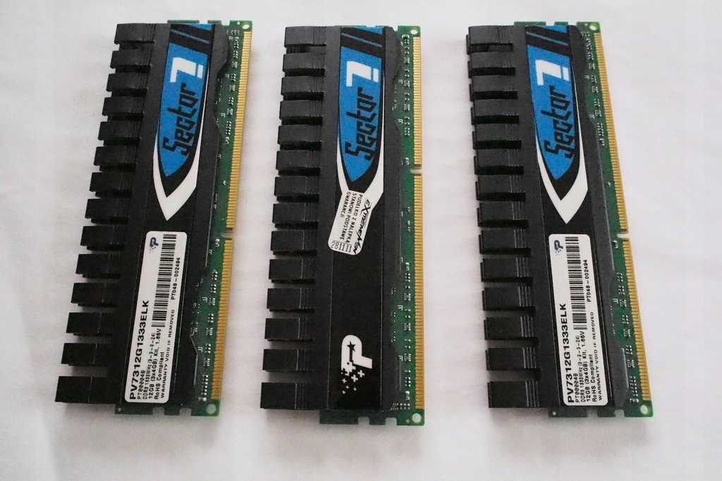 Patriot Viper II Sector 7 DDR3 3x4 GB 1333 MHz CL9