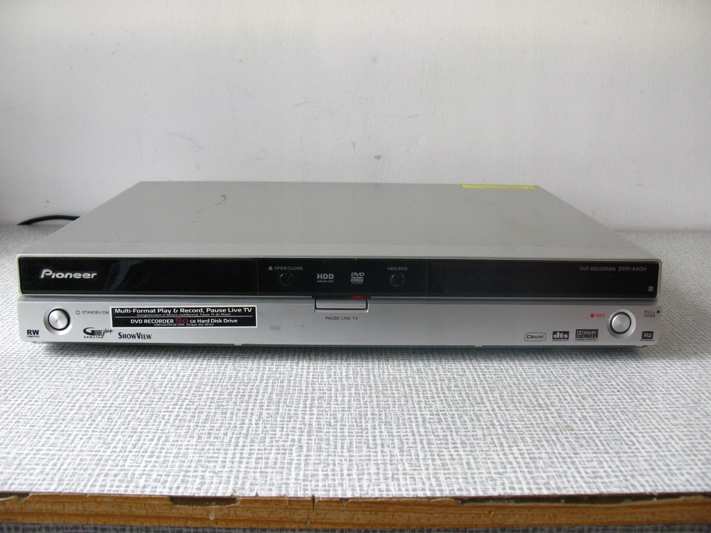 PIONEER DVR-440 H-S nagrywarka DVD / HDD 80 GB