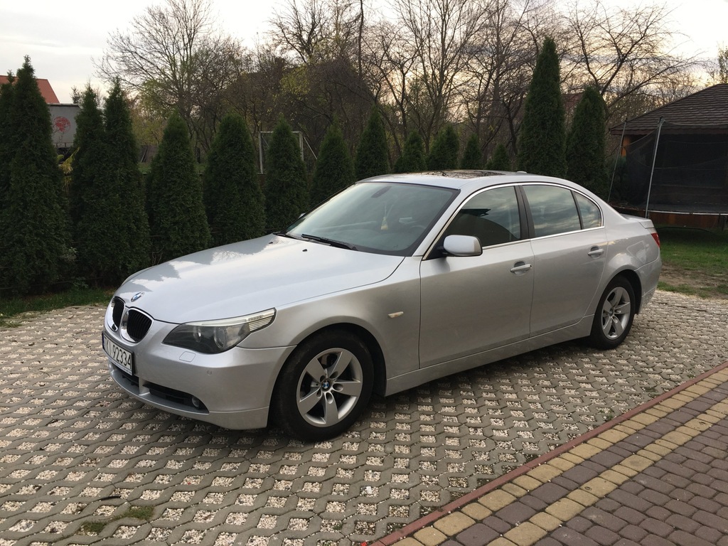 Piękna Bezwypadek BMW E60 3.0 D ,, 7095420617