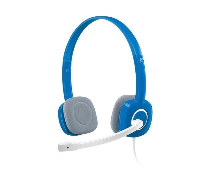 Słuchawki z mikrofonem Logitech H150 niebieskie