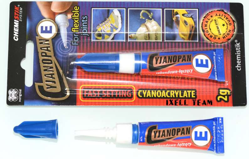 KLEJ SEKUNDOWO ŁĄCZĄCY CYJANOPAN SUPER GLUE 532