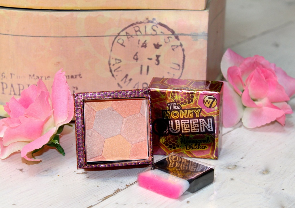 W7 The Honey Queen róż rozświetlacz blusher MEGA!