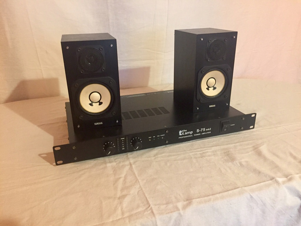 Monitory Studyjne Yamaha NS10mm + T.amp s75 mk2