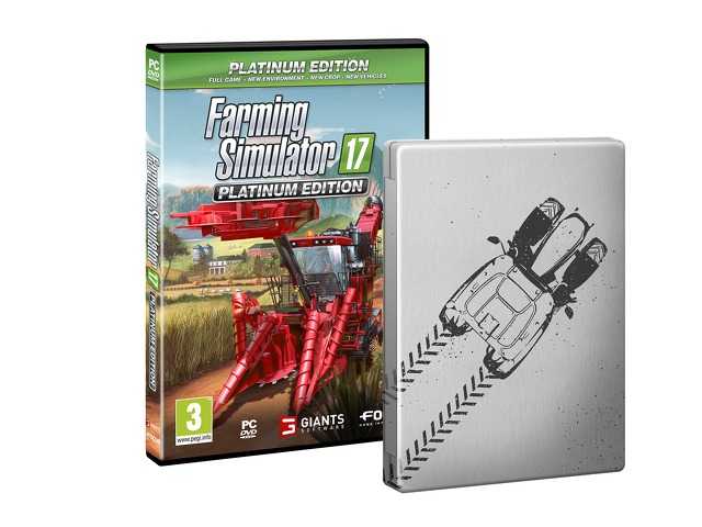 Gra PC Farming Simulator 17 Platinum + Steelbook