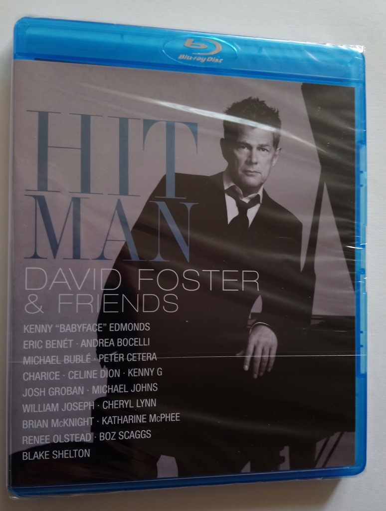 DAVID FOSTER & Friends Hit Man Blu-ray folia - 7670072641 -  oficjalne archiwum Allegro