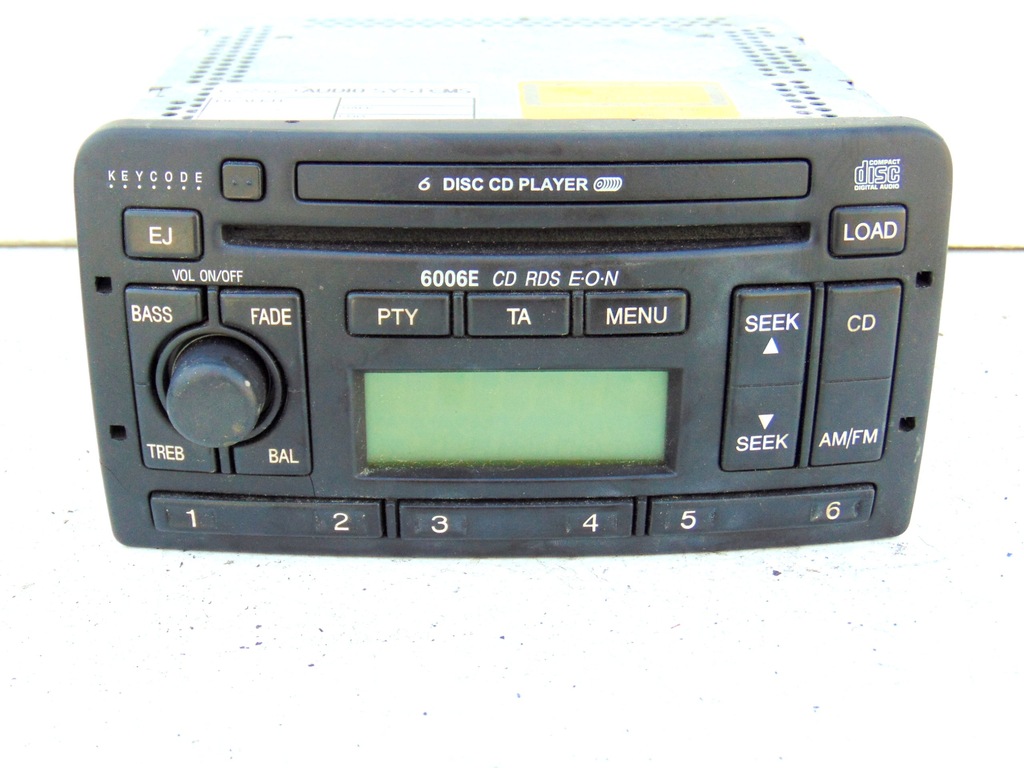 RADIO FORD GALAXY MK2 6006E CD 3S7118C815AA 7339940644
