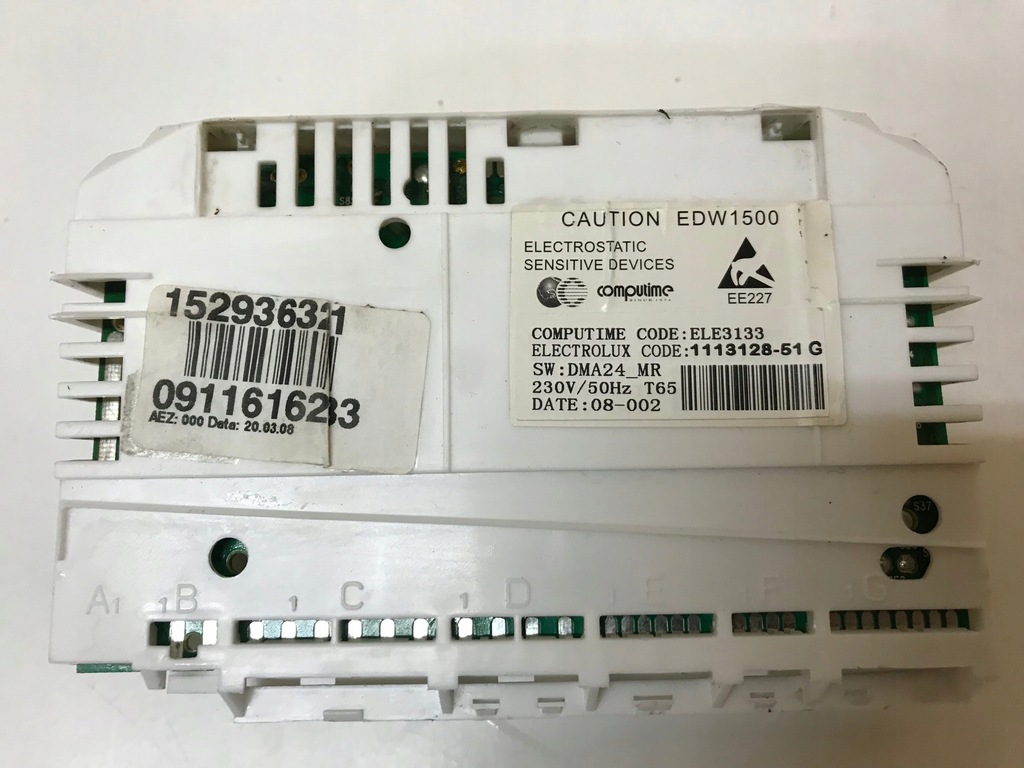 MODUŁ ZMYWARKI ELECTROLUX ESF 46010 - 7130940632 - oficjalne archiwum ...