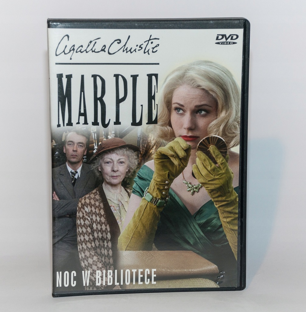 Miss Marple Noc w Bibliotece DVD