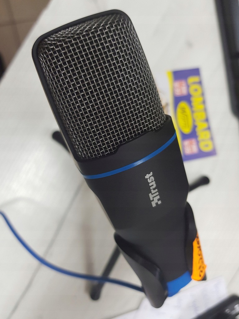 Mikrofon trust + STOJAK (4008/S/18)
