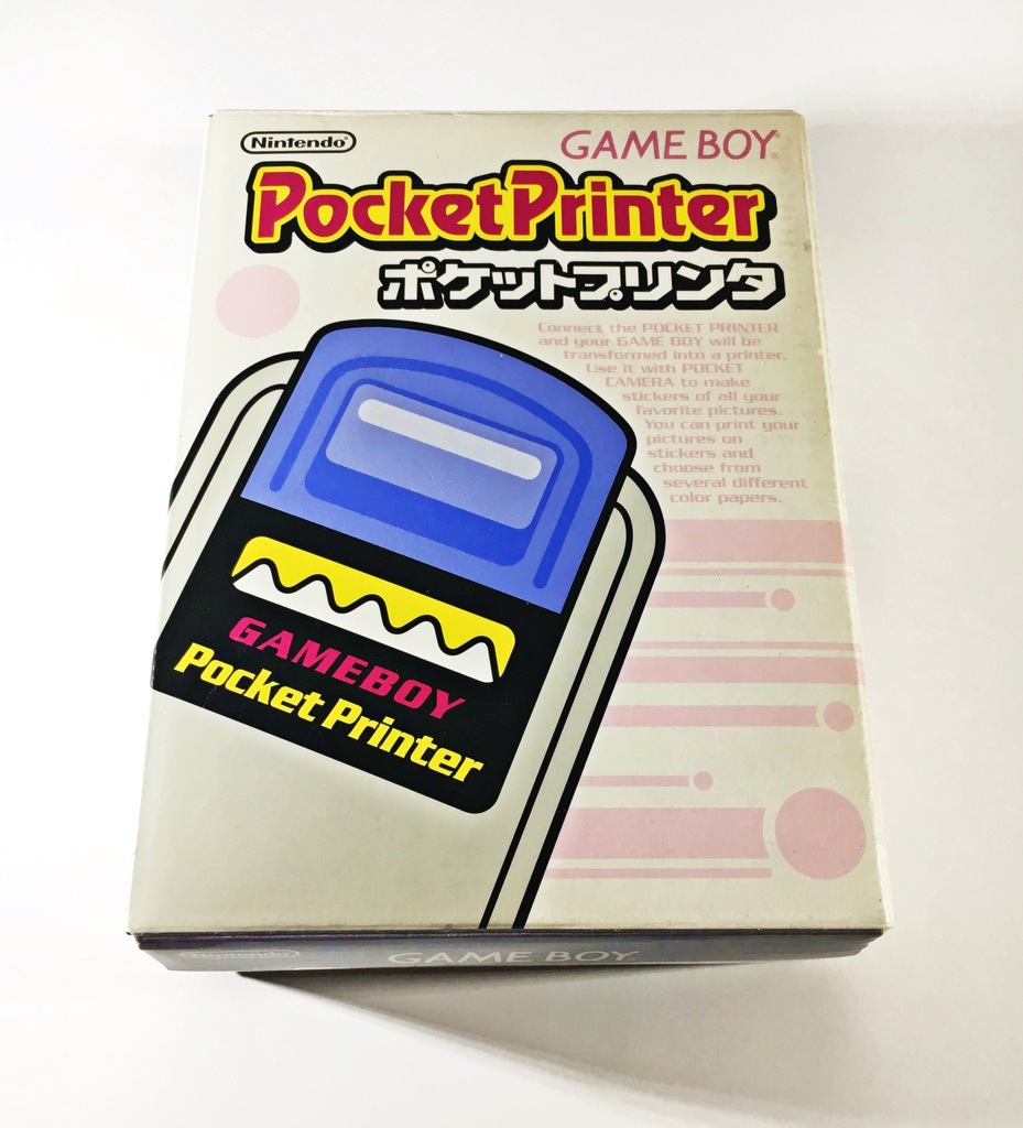 POCKET PRINTER GAME BOY BOX JPN