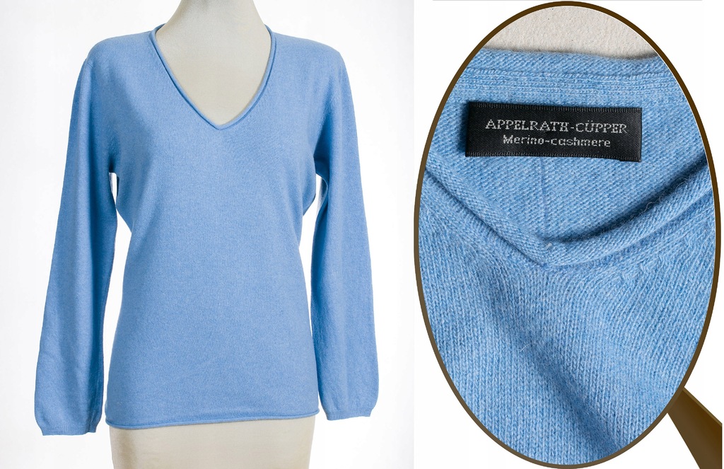 APPELRATH - CUPPER SWETER MERINO KASZMIR 42