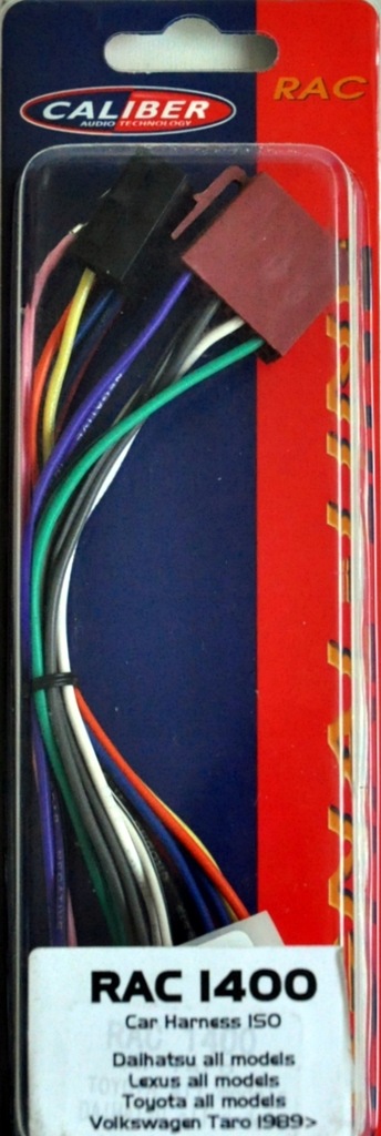 CALIBER RAC 1400 złącze ISO