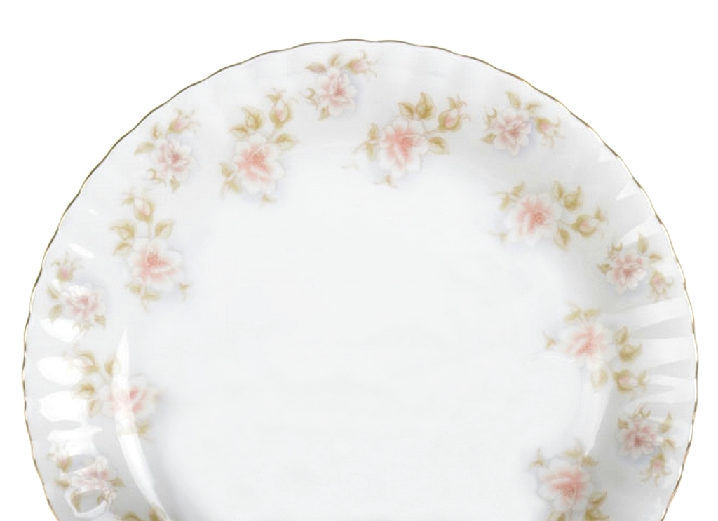 0619 TALERZ PŁYTKI 24 cm IWONA CHODZIEŻ PORCELANA
