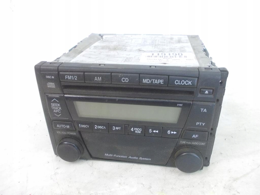 Stock unidad principal radio estéreo reproductor de CD cinta 01-05 Mazda MX5-Mk2.5 NBFL 