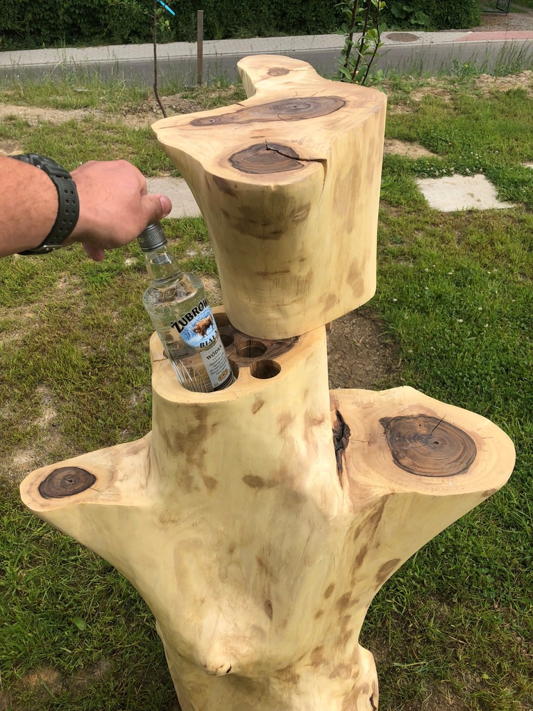 BAREK Pieniek alkoholowy stolik gadget prezent
