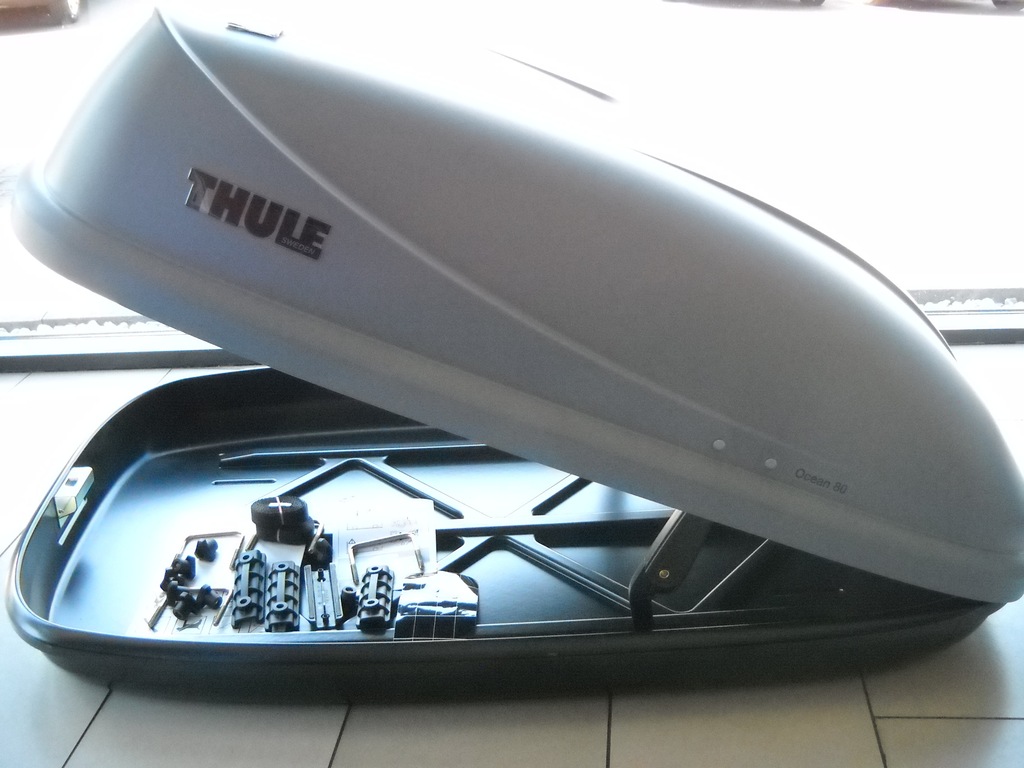 Box dachowy Opel , Thule Ocean 80.