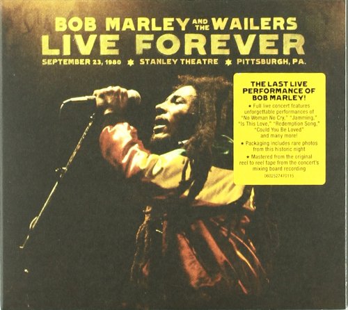 CD Marley, Bob & The Wailers - Live Forever: