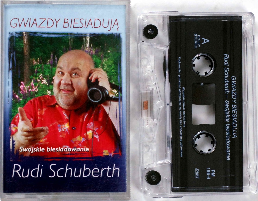 Rudi Schubert - Gwiazdy Biesiadują (kaseta) BDB