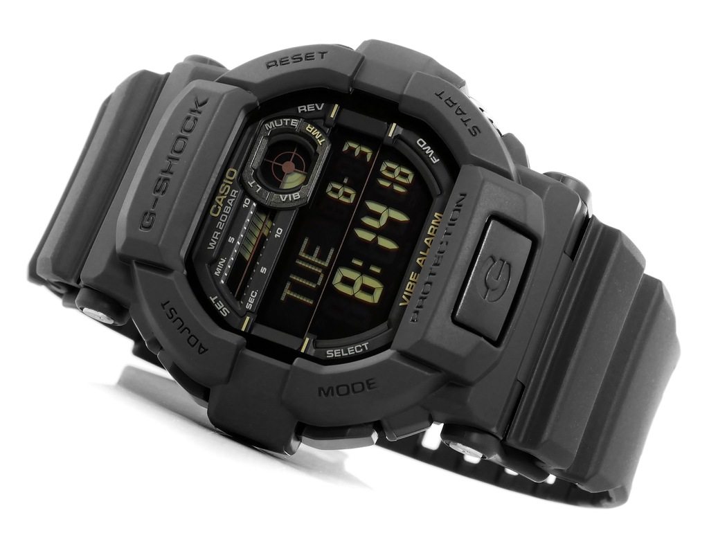 ZEGAREK MĘSKI CASIO G-SHOCK GD-350 1B GWAR 3+3