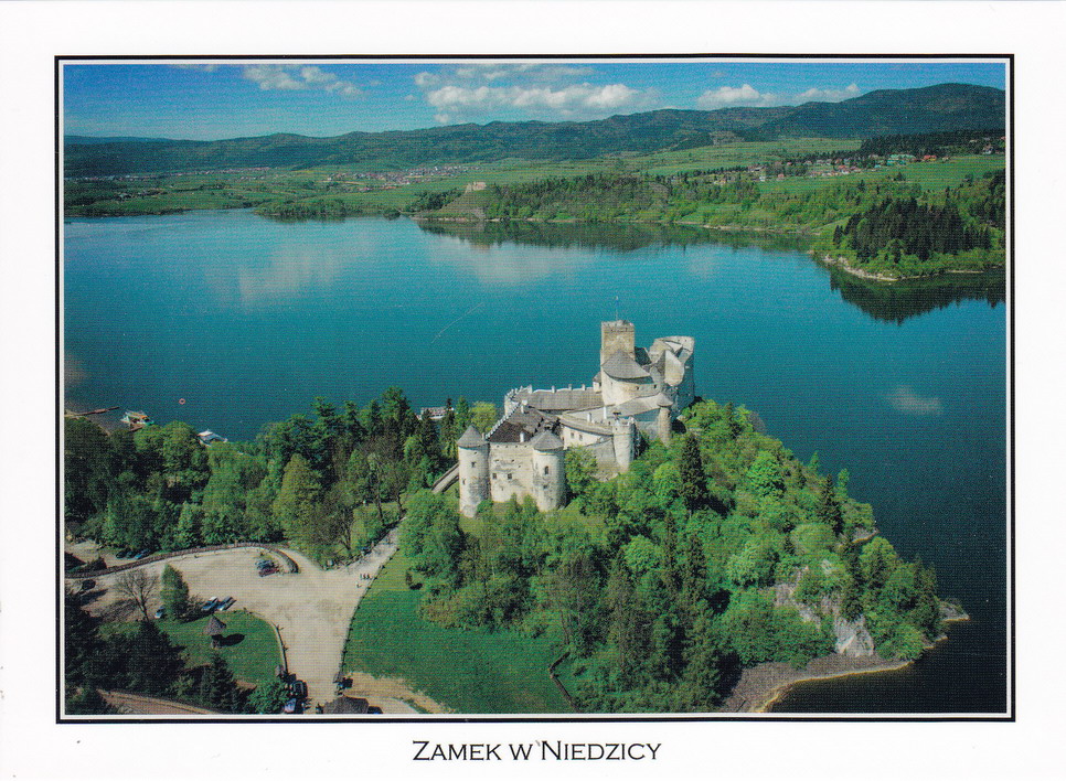 NIEDZICA - ZAMEK - Z LOTU PTAKA