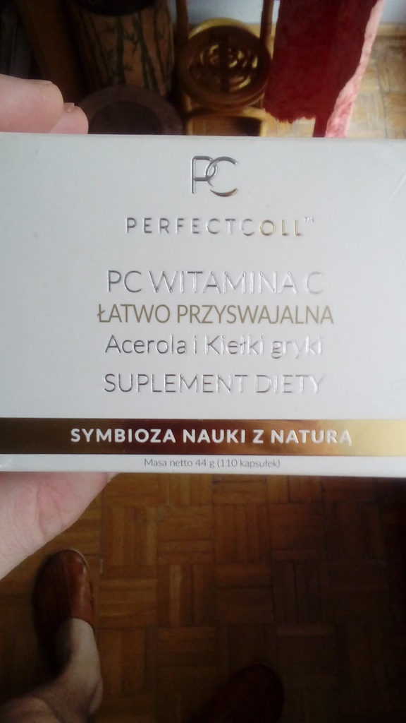 Witamina C Acerola i Kiełki gryki 110 kapsułek