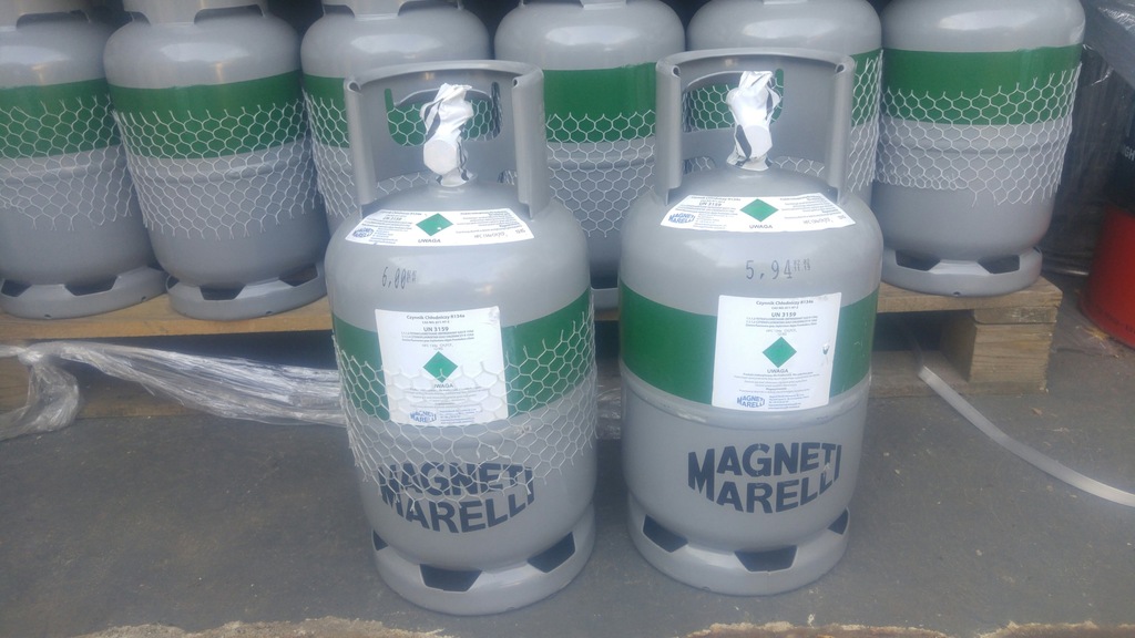 CZYNNIK R134a GAZ CHŁODNICZY 12kg BEZ BUTLI Łódź