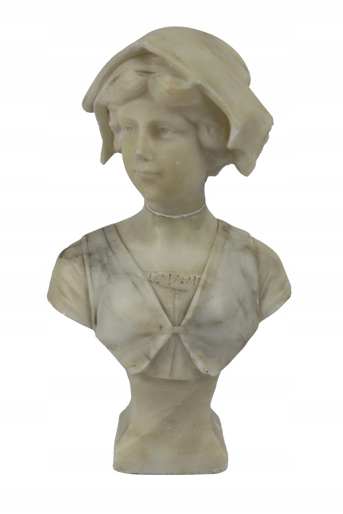 Adolfo Cipriani 1880 1930 Alabaster Rzeźba / Antyk