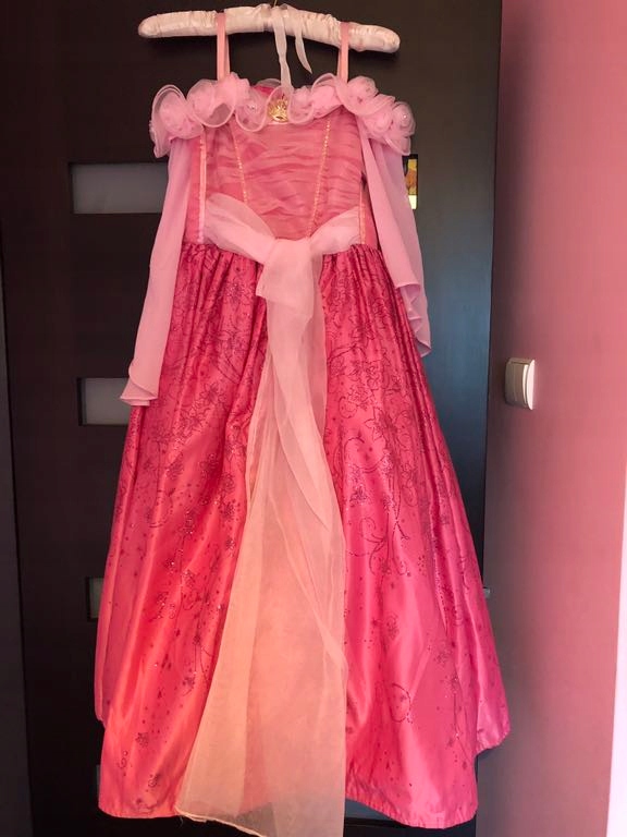 Disney suknia roz.140 księżniczka