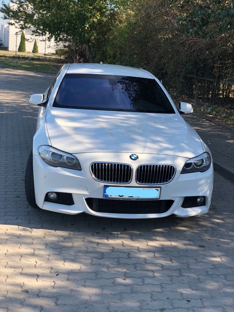 BMW SERIA 5 F10 M PAKIET BIALA SERWIS FULL 520