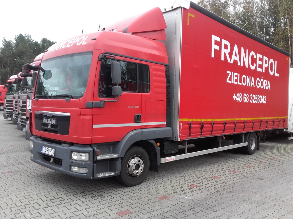 MAN TGL 8.250 2013 r EURO 5 solówka