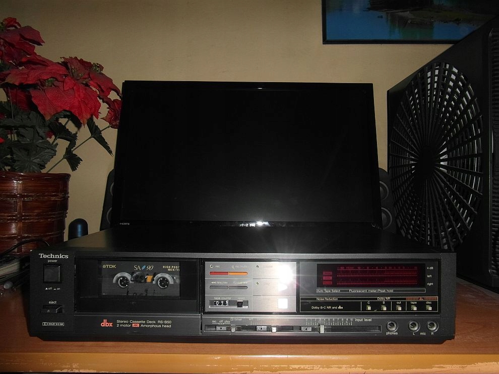 Magnetofon Deck Technics RS-B50 Dolby B C DBX 1984 - 7762151293 ...